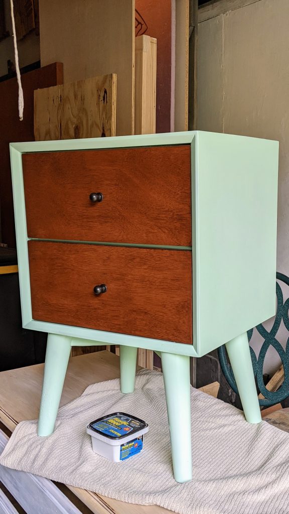 FINISHED-MIDCENTURY-MODERN-NIGHTSTAND-576x1024 MIDCENTURY MODERN NIGHTSTAND REPAIR