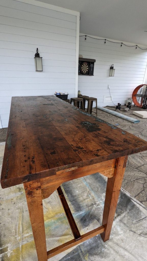 AFTER-SECOND-COAT-576x1024 Beach Side Table Refinishing