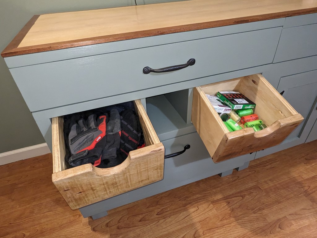 STORAGE-CUBBIES-OPEN Rustic Dining Room Hutch