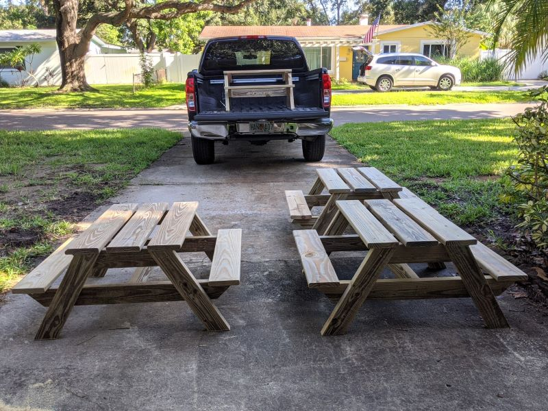 Kid Sized Picnic Tables